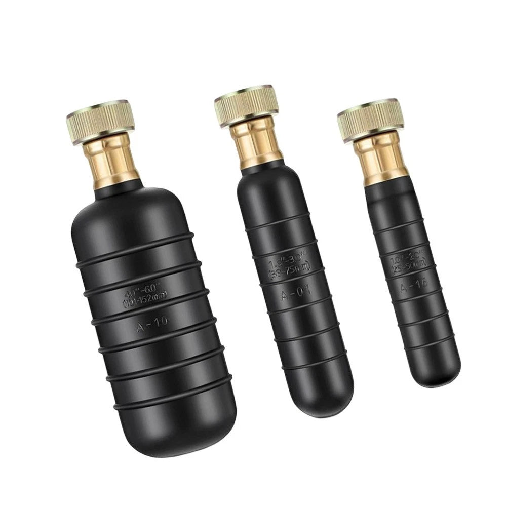 3 Piece Drain Bladder Set for 1 to 6 Pipe Sizes