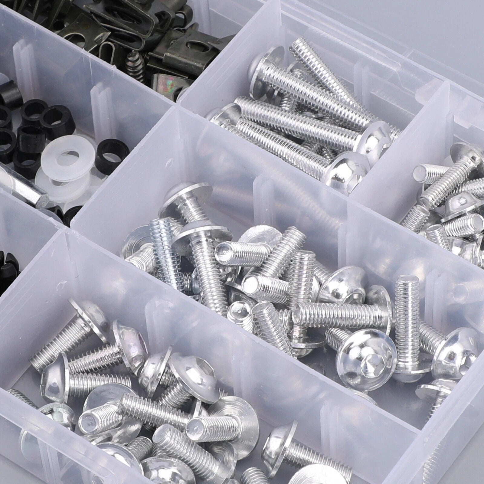 Fairing Bolts Screws Kit Silver for Yamaha YZF R6 R1 R25 R125 R3 T-MAX MT XJR (2000–2023)