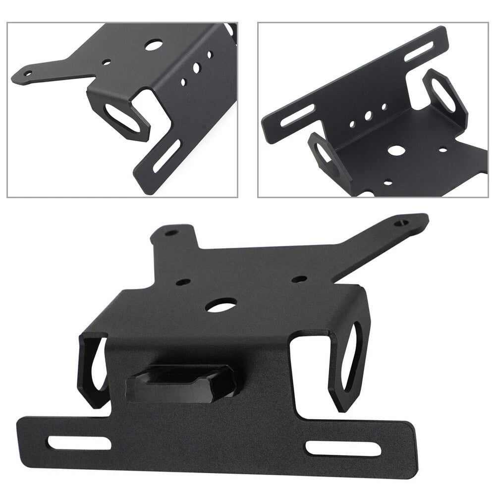 Rear License Plate Holder Frame Bracket with Light for Suzuki SV650 (2016–2021)
