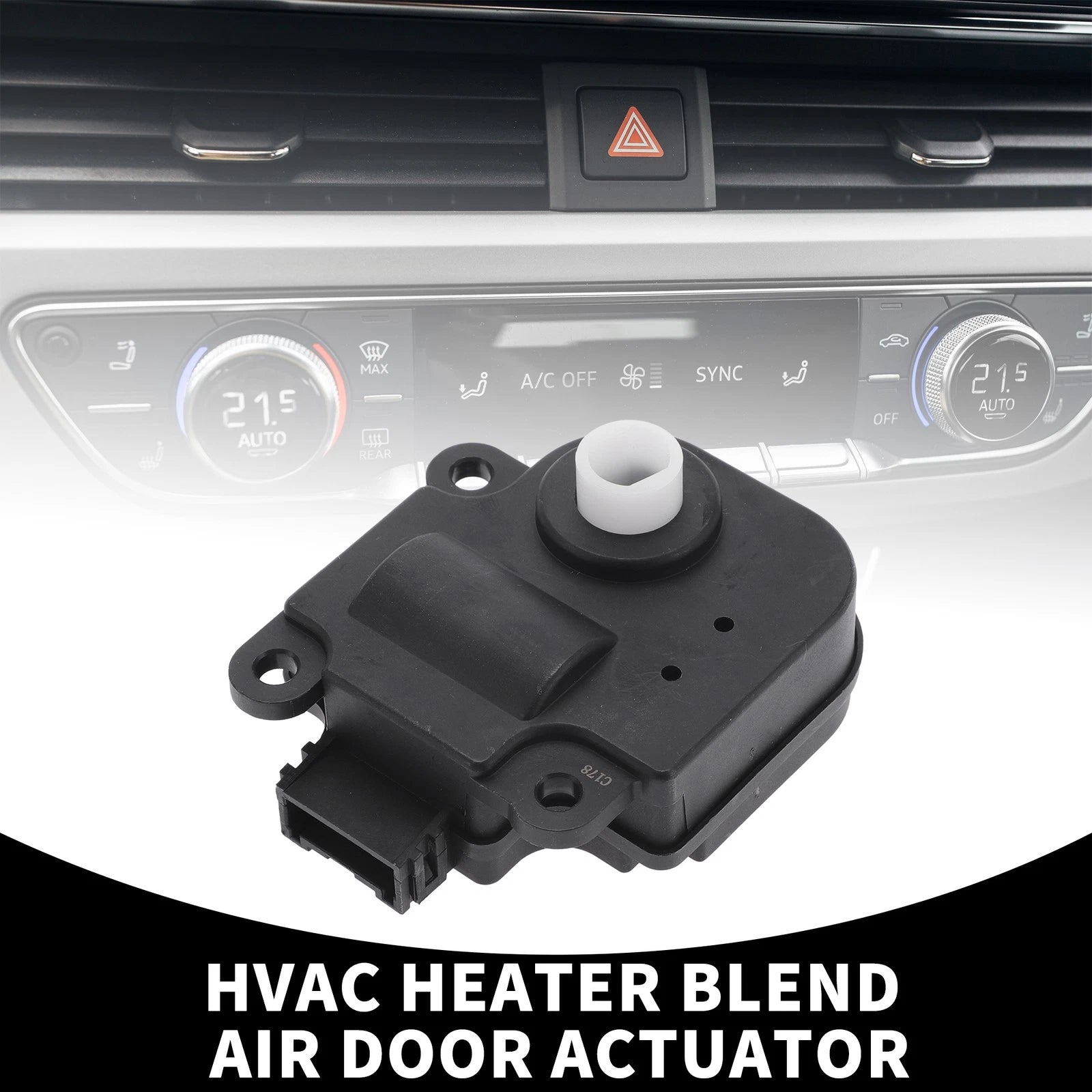 HVAC Heater Blend Door Actuator Replacement for Chevrolet Malibu (2008–2012)