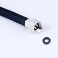 3X Bicycle Tyre Hand Air Pump Inflator with Extension Hose Tool
