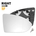Heated Right Side Mirror Glass Replacement for Volkswagen Golf MK7 (2013–2020)