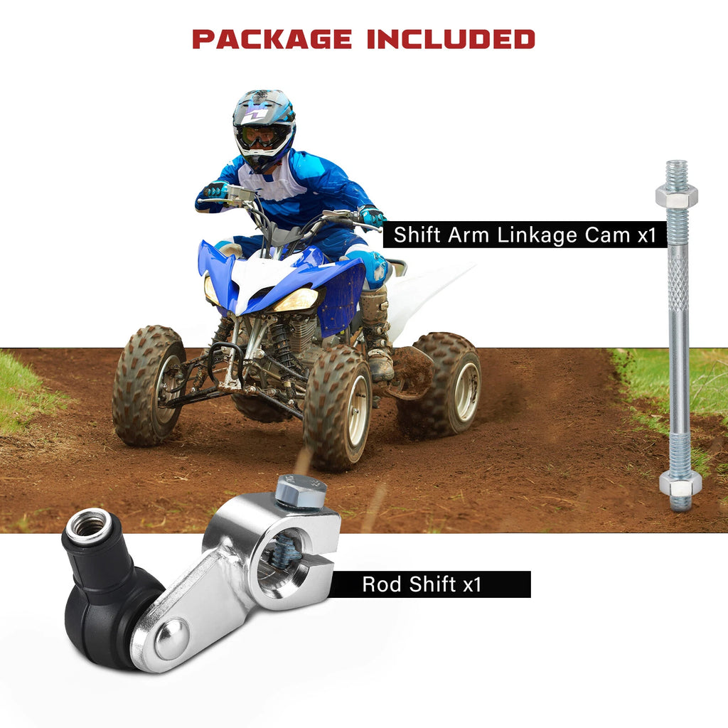 Shift Arm Linkage Cam & Shift Rod for Yamaha Big Bear Wolverine Kodiak (1990–2000)