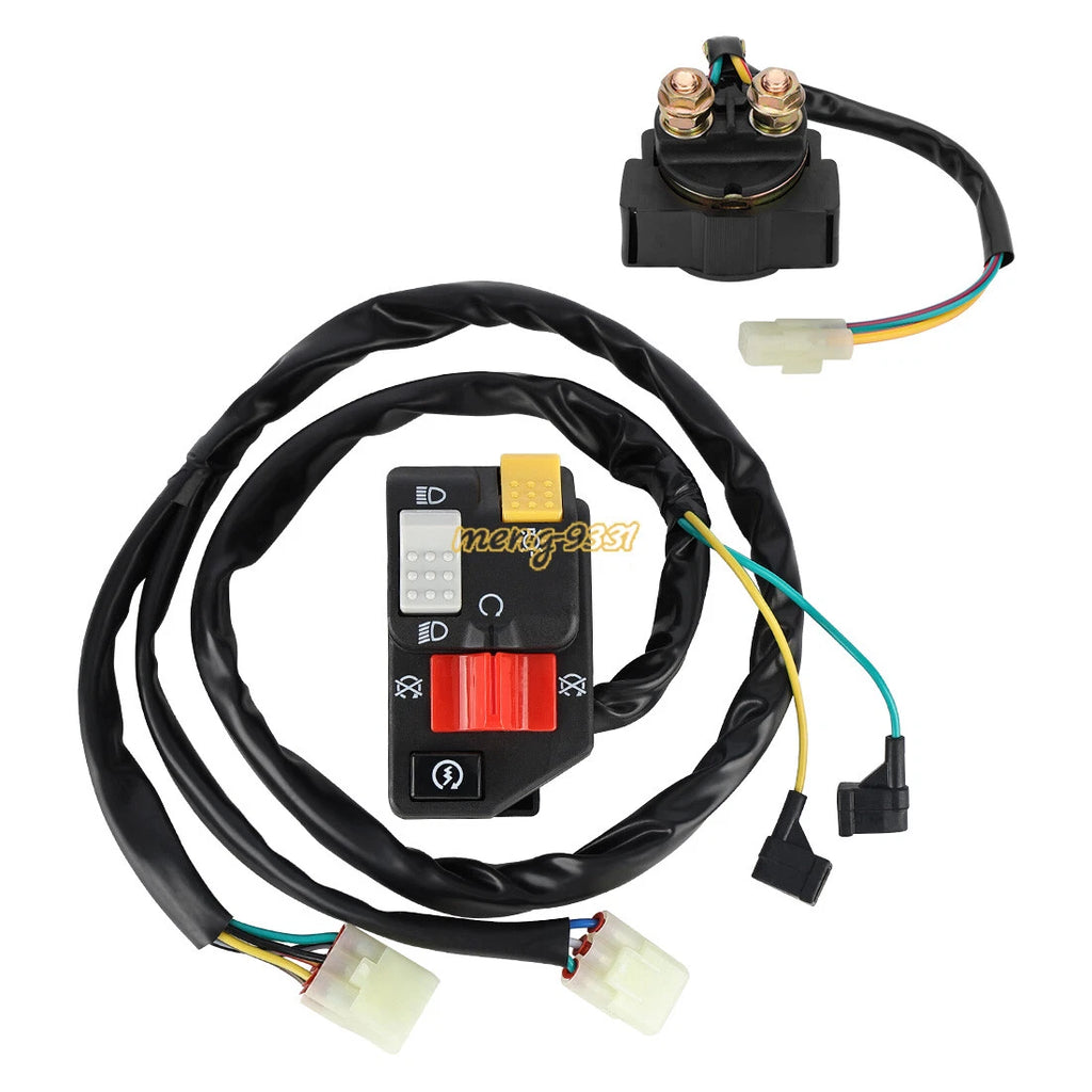 Handlebar Switch & Starter Relay for Honda TRX450ER (2006–2014)