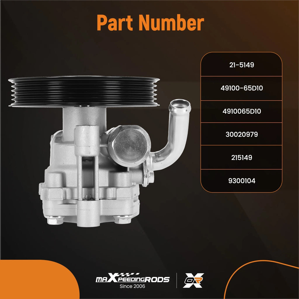 Power Steering Pump for Chevrolet Tracker, Suzuki Vitara (1999–2004) 21-5149