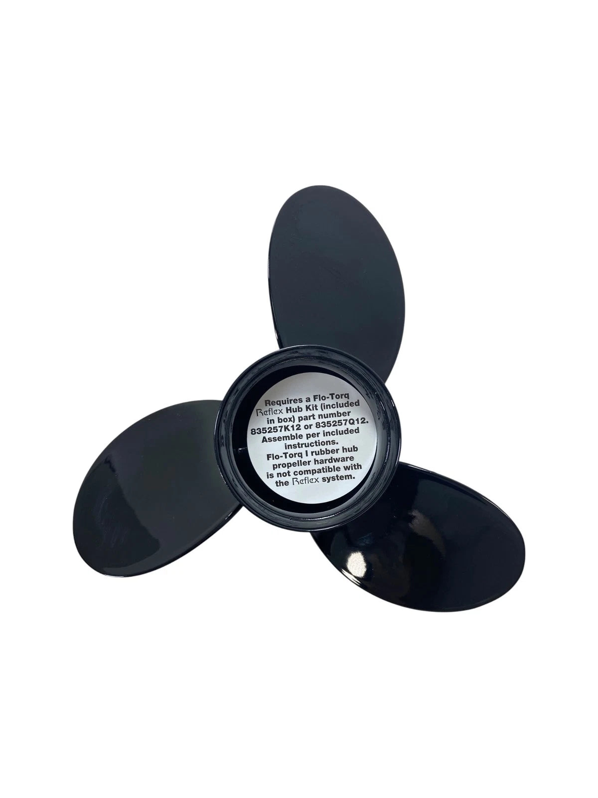 Quicksilver QA2084X Black Diamond Propeller 3 x 10 1/8 x 15P RH for