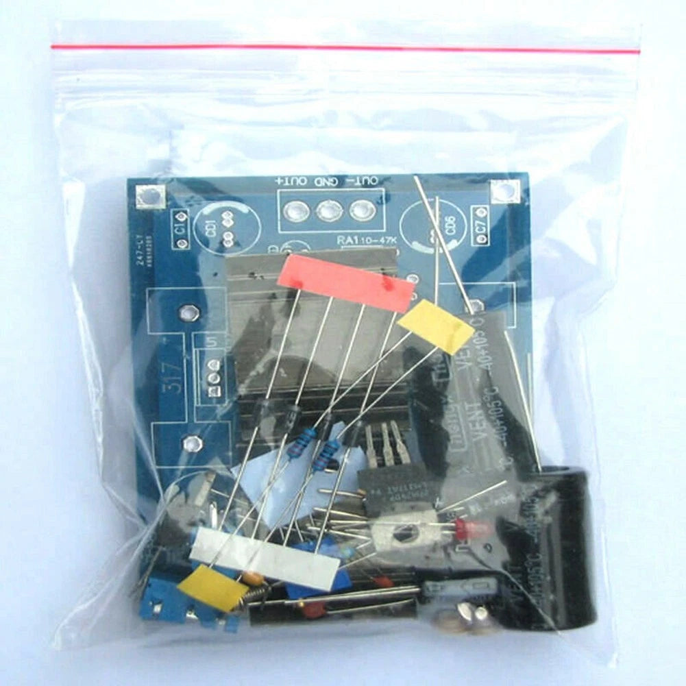 DC Kit Power Supply Module Regulated 1.5A Adjustable for DIY