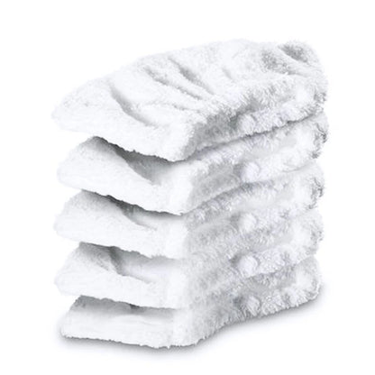 5Pcs Cotton Brush Head Cover for Karcher SC2 SC3 SC4 SC5 (2010–2023)