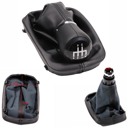 Gear Shift Knob Leather Boot Cover for