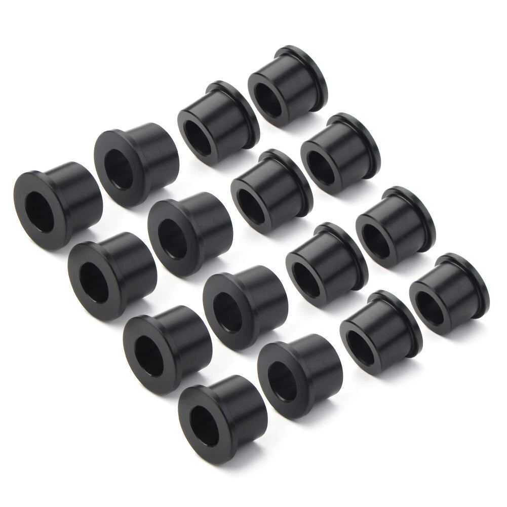 16x A-Arm Bushing Black Delrin for Honda TRX400EX/TRX400X (1999–2008) AR2-2