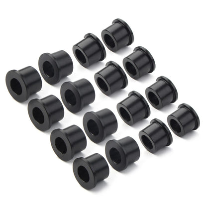 16x A-Arm Bushing Black Delrin for Honda TRX400EX/TRX400X (1999–2008) AR2-2