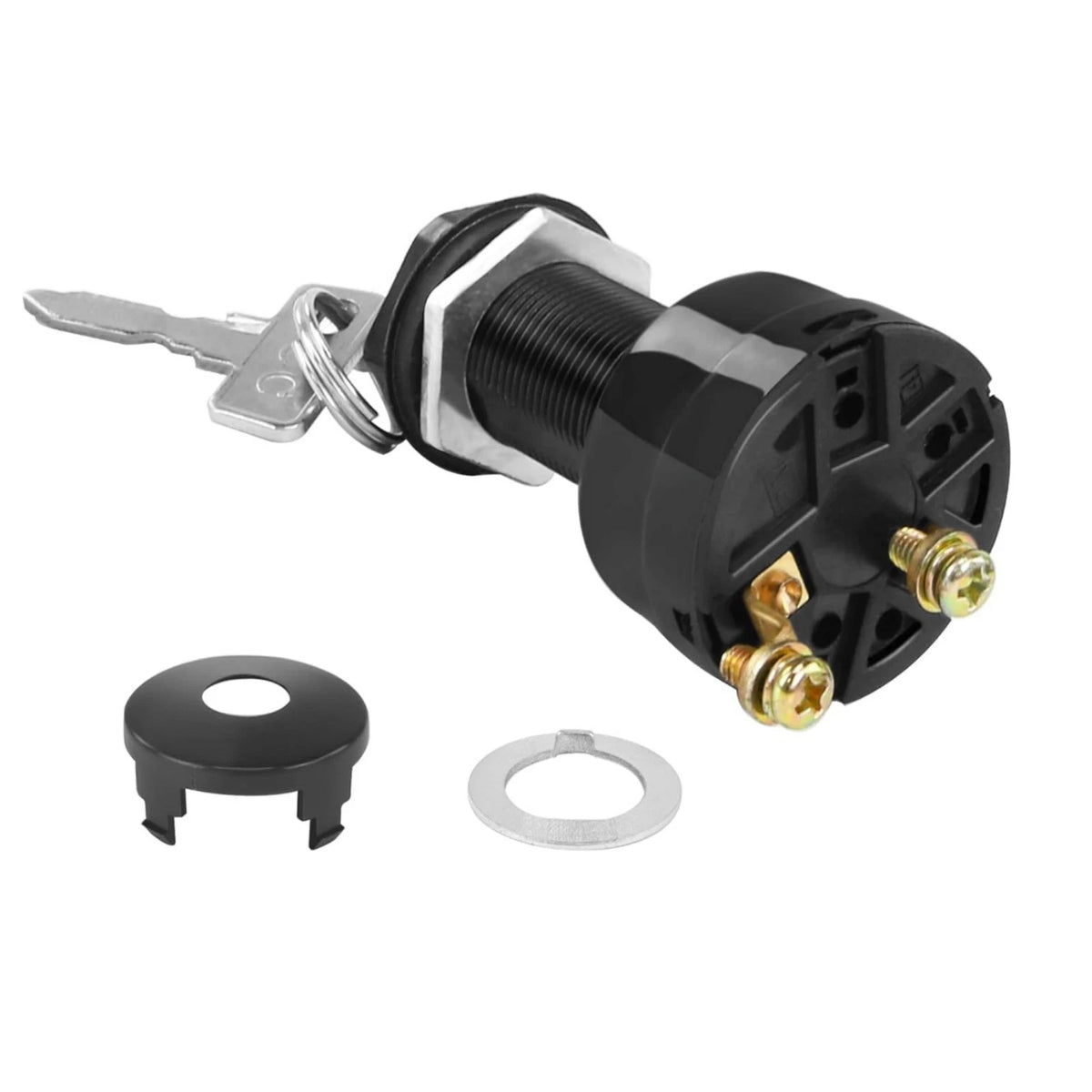Ignition Key Switch 101826201 for Club Car DS Electric Golf Cart (1996–UP)