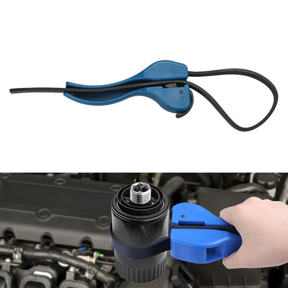 Adjustable Oil Filter Strap Wrench Set Tool Universal