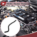 HVAC Heater Hose Replacement for Honda CR-V 2.4L 2002-2006 Rubber Black