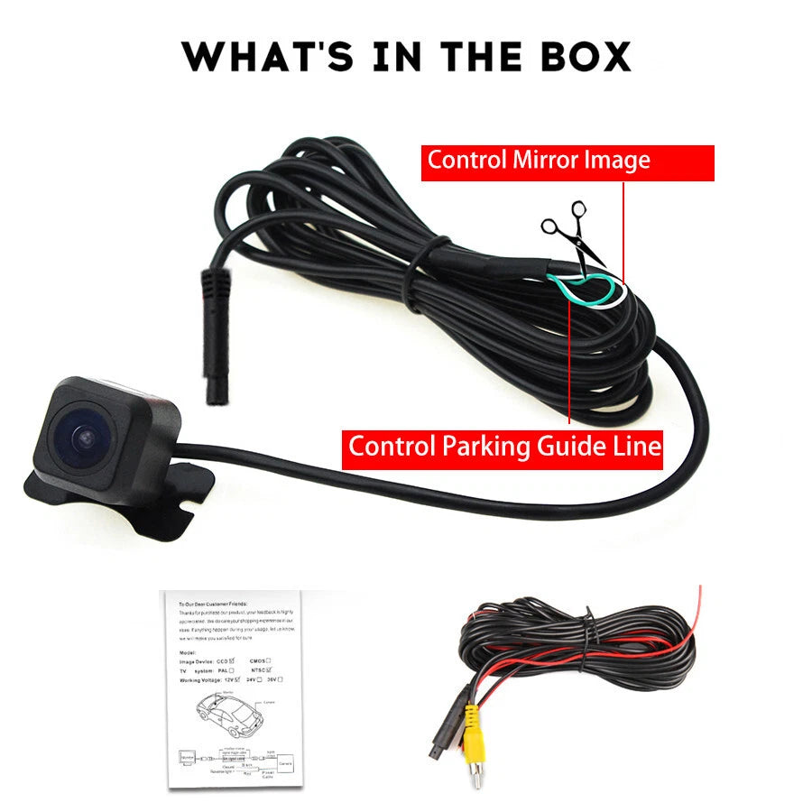 170° HD Waterproof Reverse Camera for Universal Fit