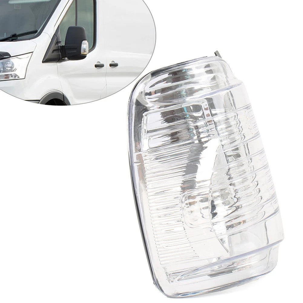 Door Wing Mirror Indicator Lens Light Housing for Ford Transit MK8 (2014–2021)