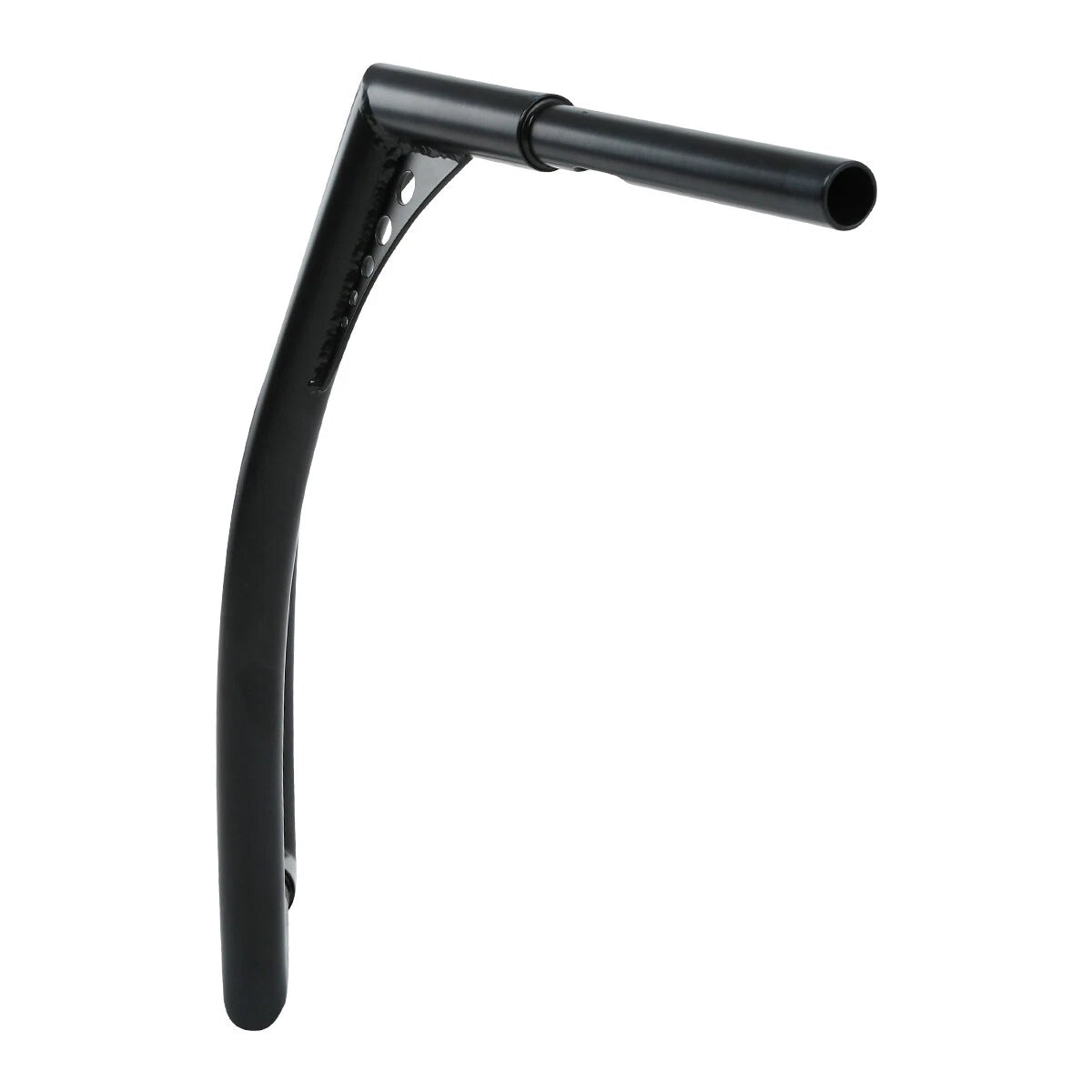 1 1/4" Black Fat 18" Rise Handlebar for Harley Davidson FXST FLST