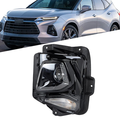 HID Headlight Headlamp for Chevy Blazer (2019–2021) Left Side Black Clear