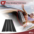 Front Left Right Door Pillar Window Trim for Volkswagen Polo Sedan (2002–2010)