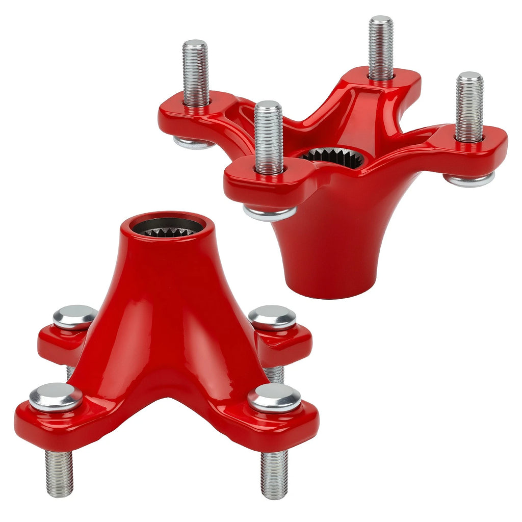 2 Rear Red Wheel Hubs for Honda FourTrax 250 TRX250X 1987–1992 42410-HN6-A20