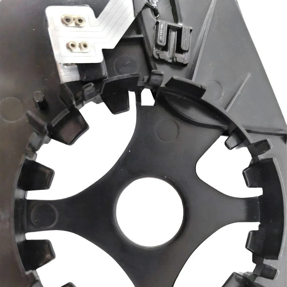 Right Passenger Side Heated Mirror Glass for Ford Focus (2012–2018)