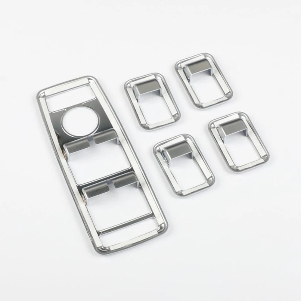 5pcs Window Switch Cover Trim for Mercedes Benz A B C E Class (W176 W246 W204)
