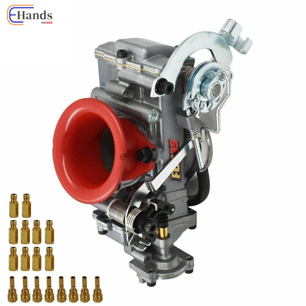 FCR39 Racing Carburetor for Suzuki DRZ400S DRZ400E Kawasaki KLX400 (2000–2009)