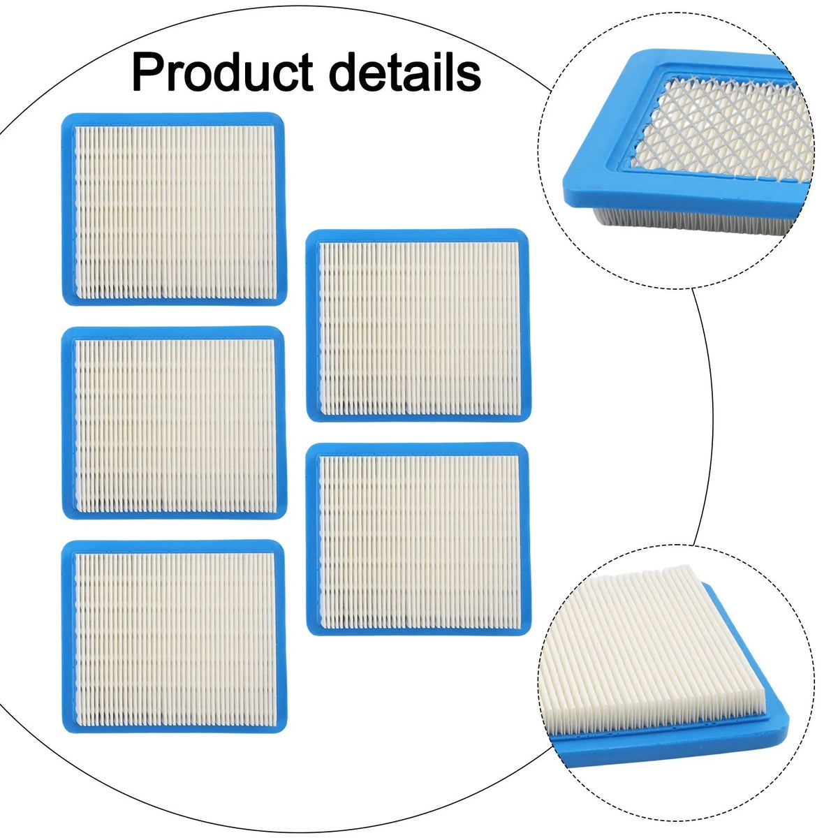 5pcs Air Filter for CMXGMAM1125500 M140 160cc Lawn Mower
