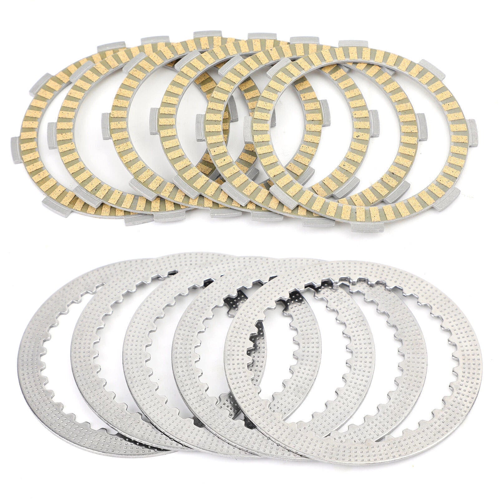Clutch Kit Steel & Friction Plates for Kawasaki KX80 KX85 KX100 (1998–2018) T9