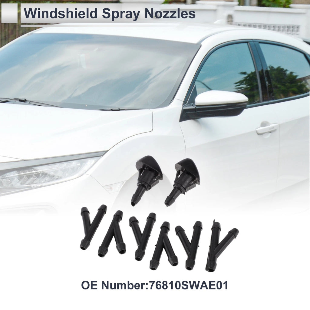 Washer Nozzle Set with Hose Connector for Honda (2010–2020)