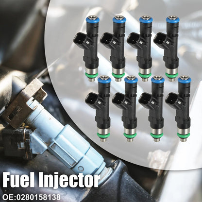 8Pcs Fuel Injector Replacement for Ford F-150 F-250 F-350 (2007–2010)