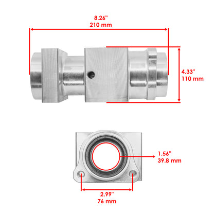 Rear Axle Bearing Carrier Hub Replacement for Kawasaki 2013–2024