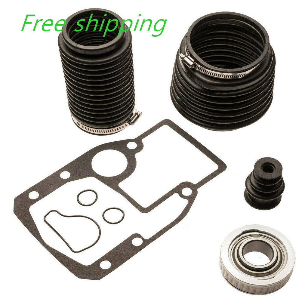 U-Joint Exhaust Gimbal Bearing Bellows Kit for Volvo Penta SX/OMC Cobra (1986–1993)