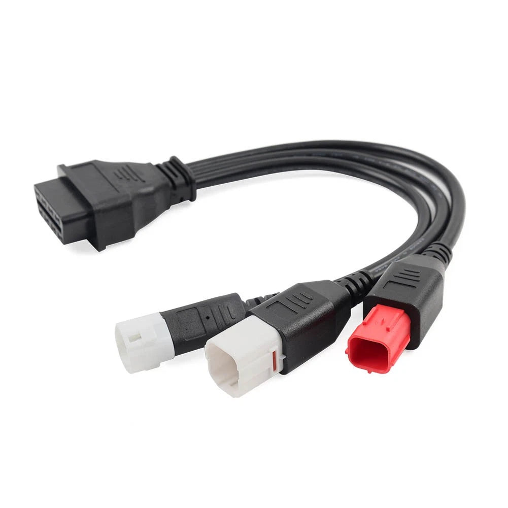 OBD2 Diagnostic Adapter Connector Cable for Yamaha (3pin, 4pin, 6pin)
