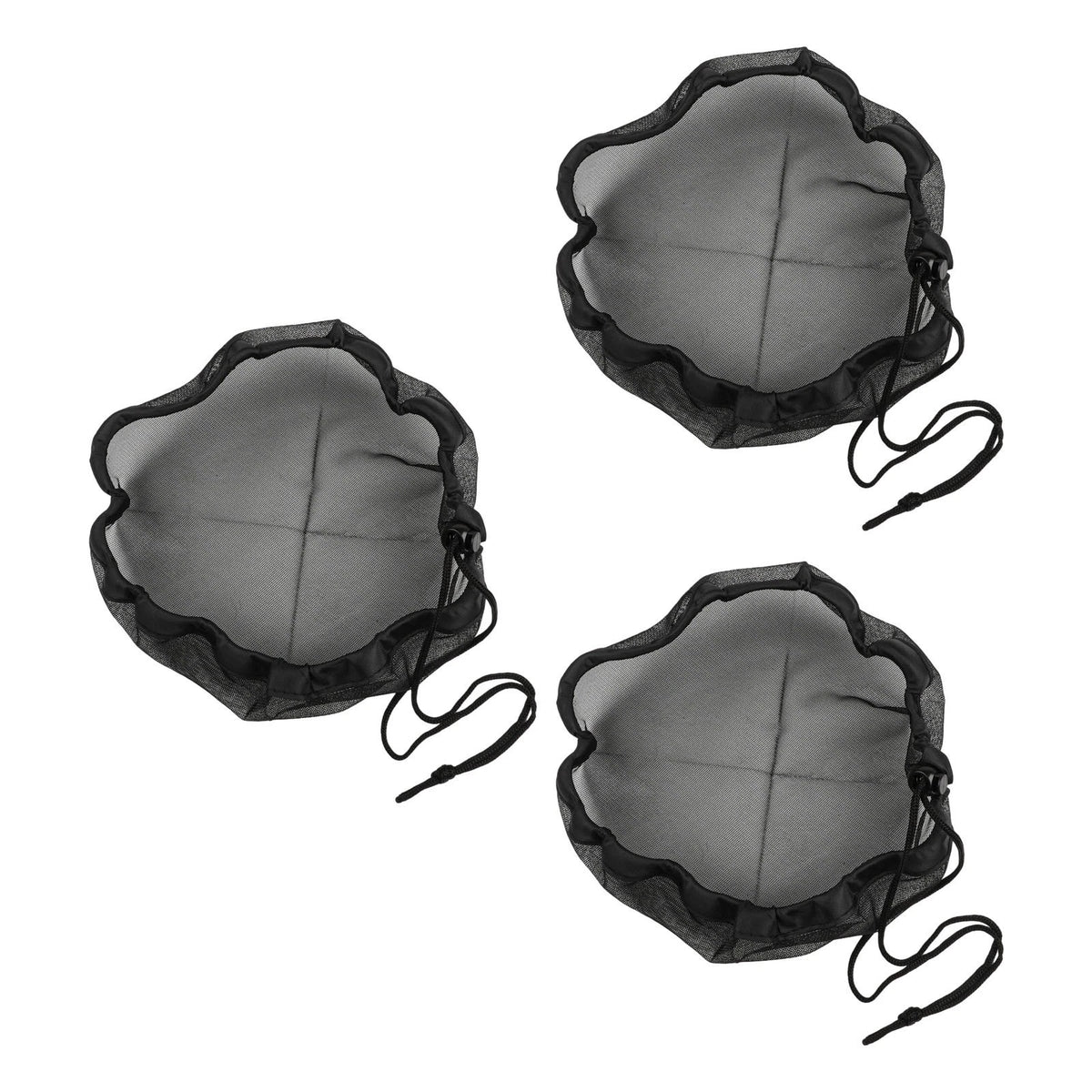 Set of 3 Mesh Covers for Rain Buckets 30cm - Debris Prevention Netting