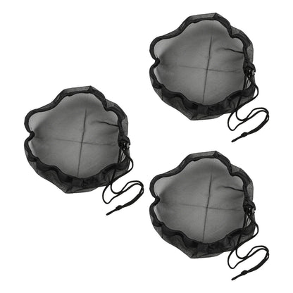Set of 3 Mesh Covers for Rain Buckets 30cm - Debris Prevention Netting