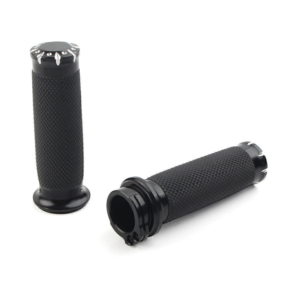 1" Handlebar Hand Grips for Harley Touring Sportster Dyna Softail VRSC