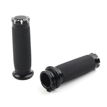 1" Handlebar Hand Grips for Harley Touring Sportster Dyna Softail VRSC