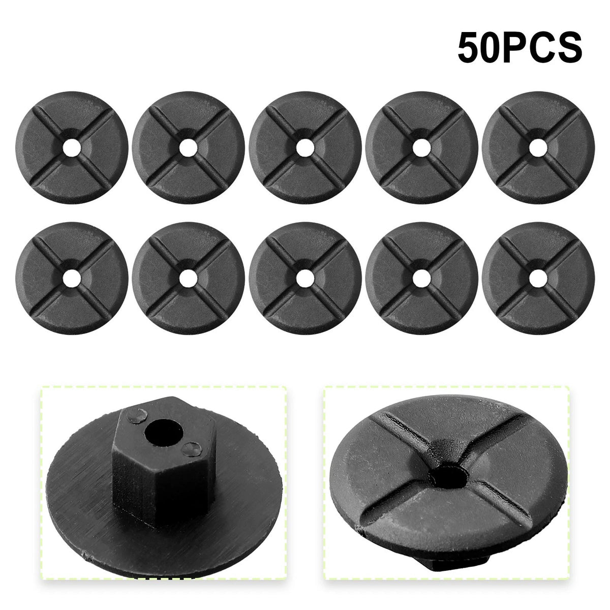 50x Unthreaded Nut Clips for Mercedes