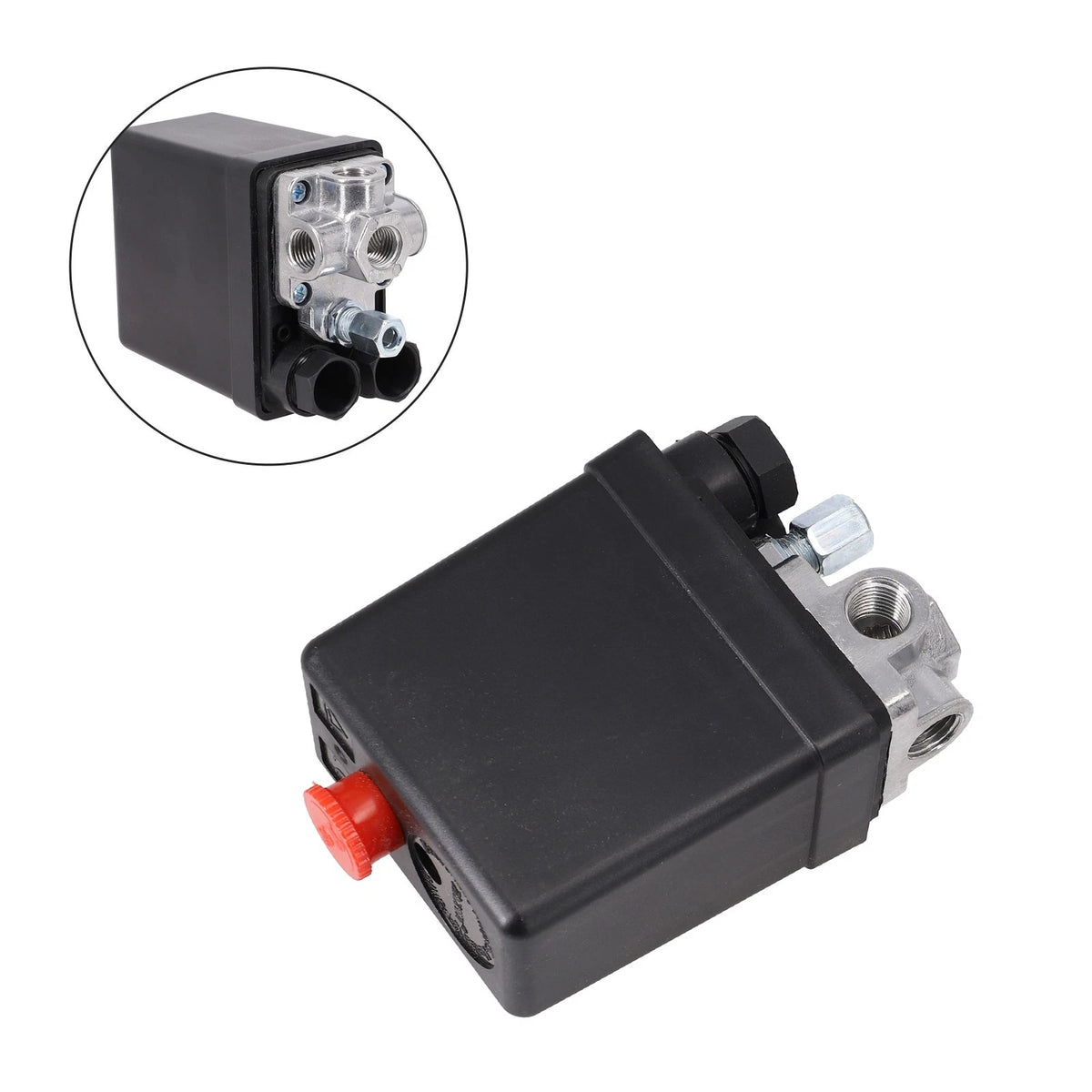 Air Compressor Pressure Switch Control Valve 90-120 PSI 240V