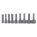 9pcs Metric Hex Socket Drill Bit Set for (5mm-13mm)