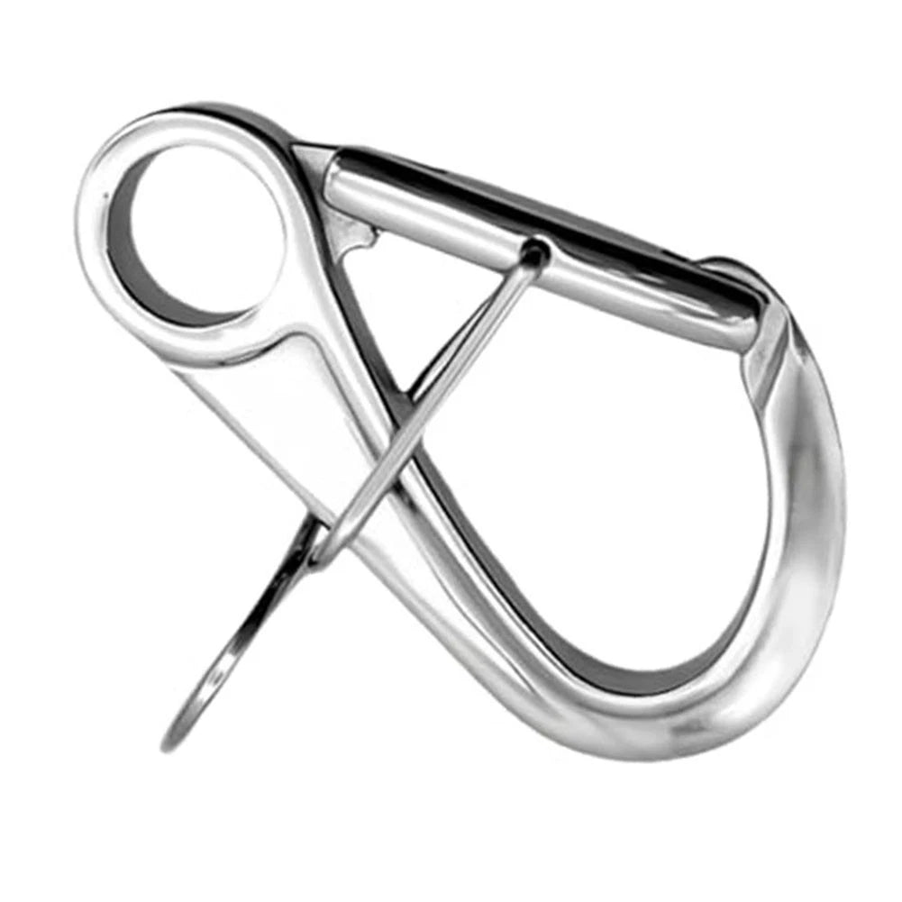 Stainless Steel Docking Hook for Yachting and Boating (Automatic Closure)
