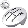 Gear Shift Knob Cap Cover for 5 Speed Auto Chrome