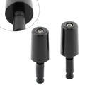 2X Handlebar Grips for Universal Motorcycle (50.8mm) - Black