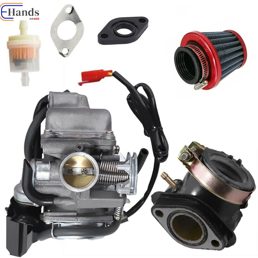 24MM Racing Carburetor for GY6 150 200 250CC Motorcycle ATV Scooter
