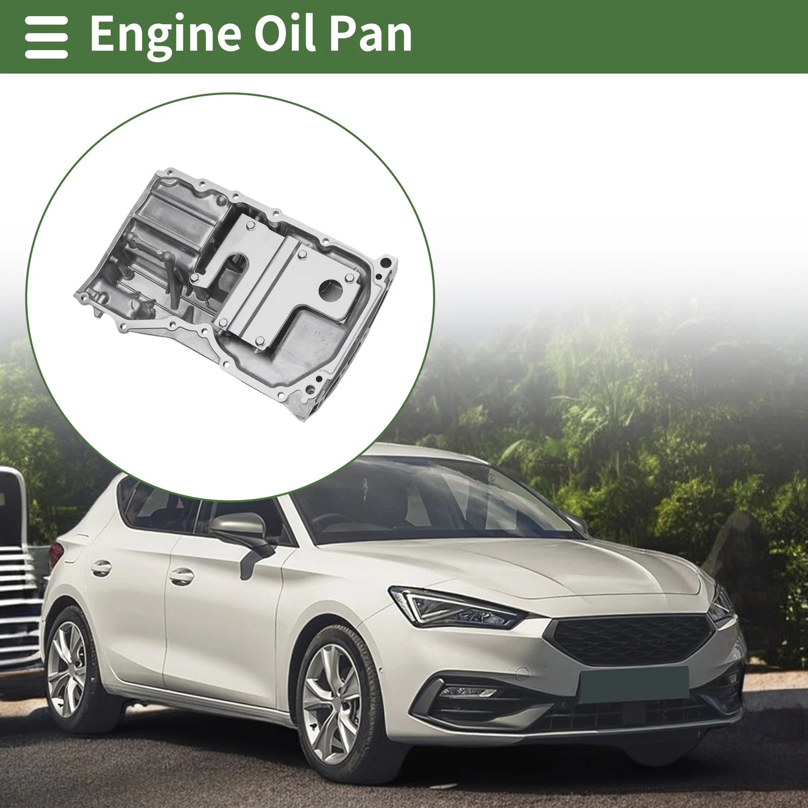Engine Oil Pan Replacement for Mazda 3 (2012–2013) Aluminum