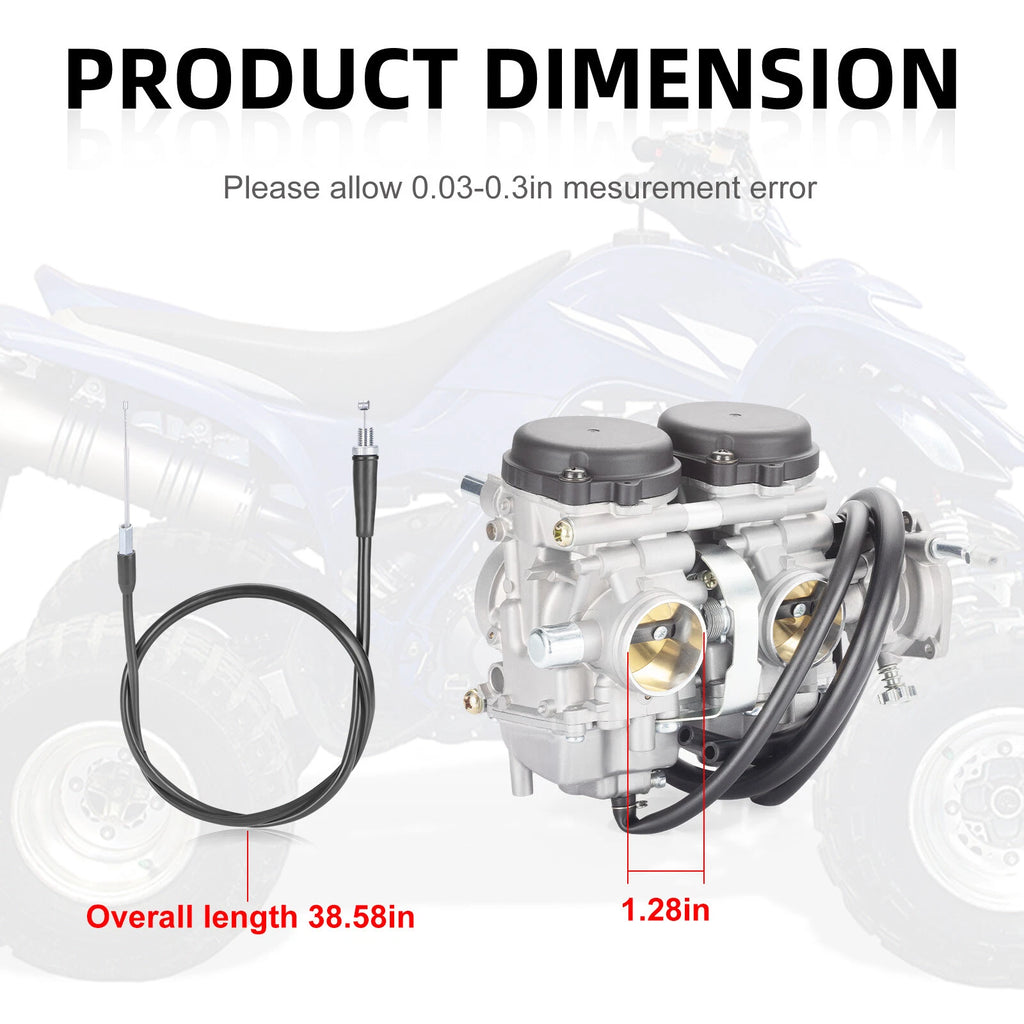 Carburetor for Yamaha Raptor 660R YFM660R (2001–2005) 5LP-14900-00-00