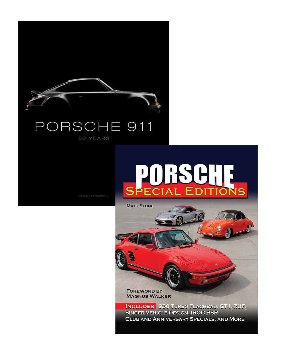 Set of 2 Books for Porsche 911 (1965–2015) Special Editions