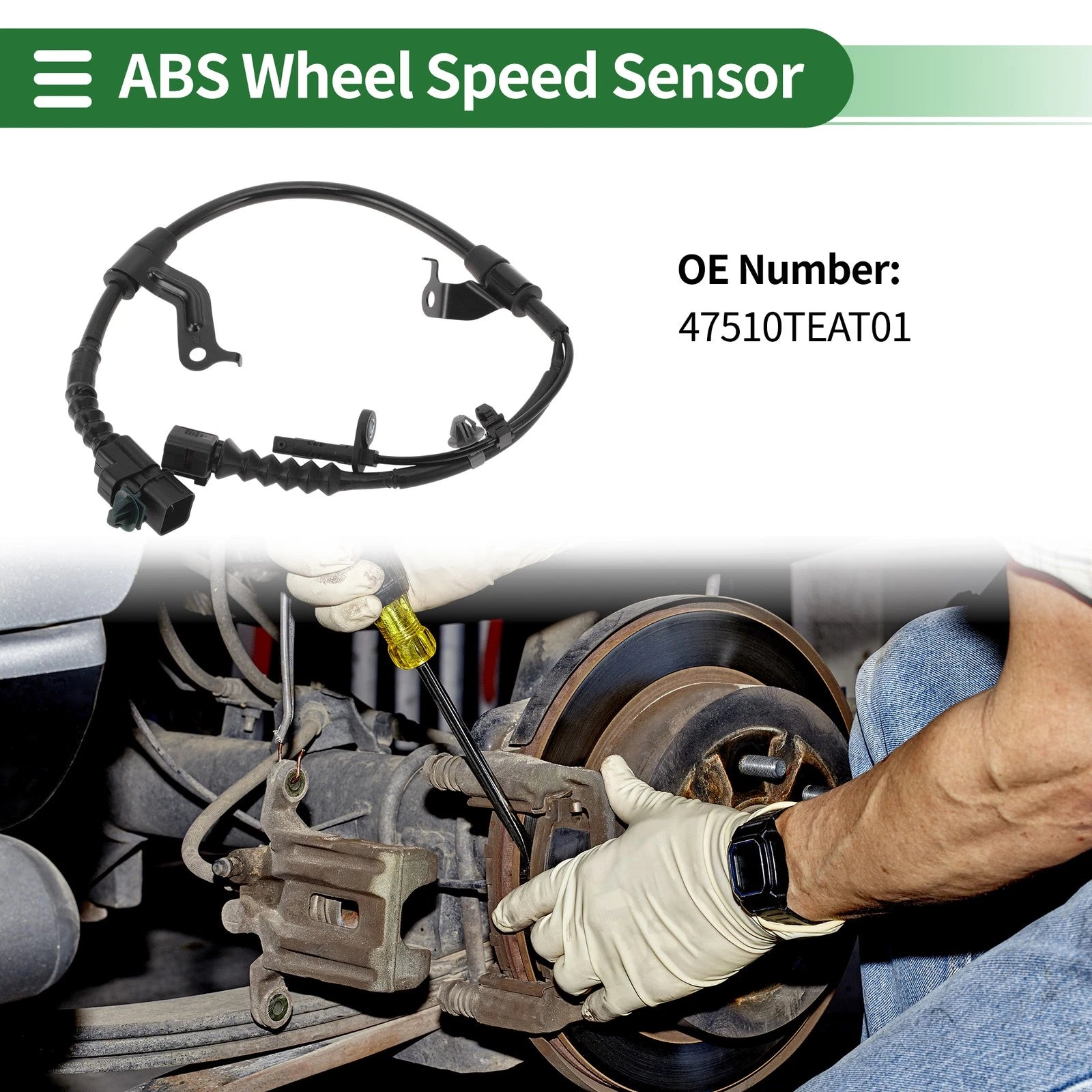 ABS Wheel Speed Sensor Replacement for Honda Civic (2016–2021)