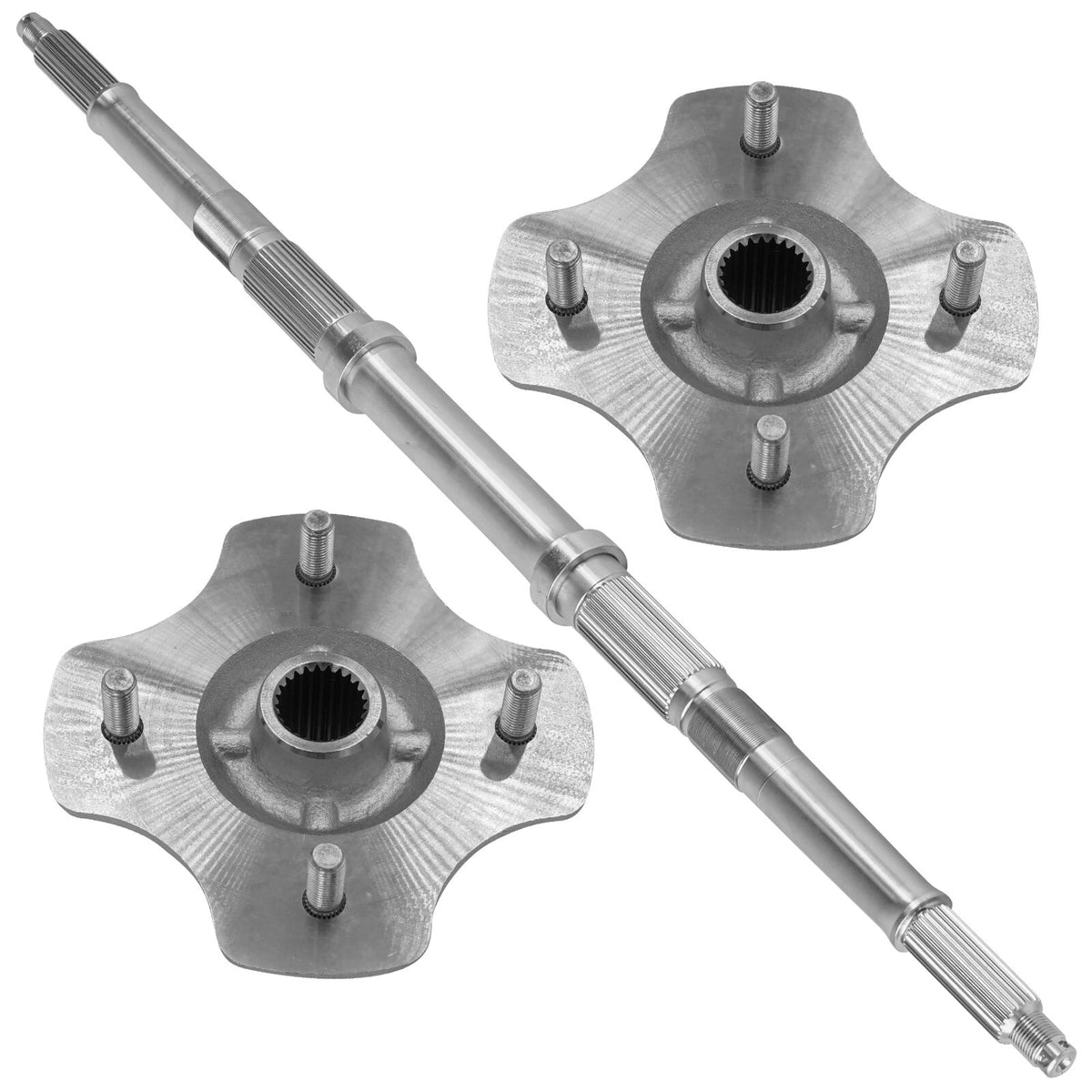 Rear Axle Shaft and Wheel Hub for Honda TRX300 FourTrax 300 1992-2000